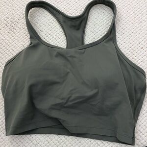 CRZ yoga longline  light support sports bra , worn once!